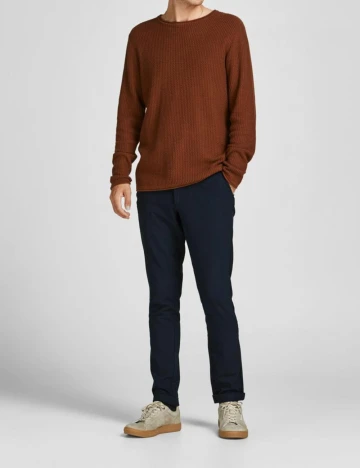 Pantaloni Jack&Jones, bleumarin