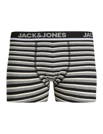 Boxeri Jack&Jones, alb/negru Negru