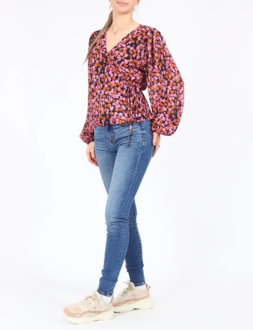 Camasa Ichi, floral print Floral print