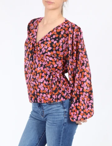 Camasa Ichi, floral print Floral print