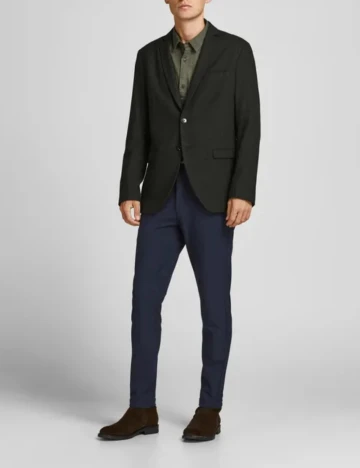Pantaloni Jack&Jones, bleumarin