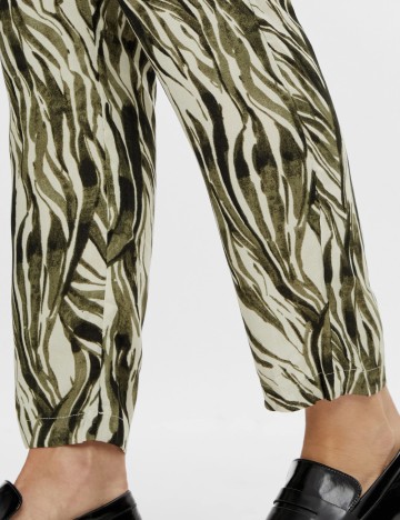 Pantaloni Mamalicious, verde