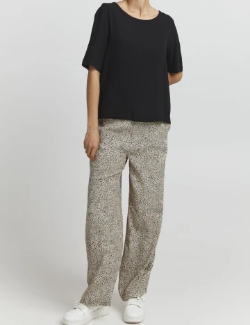 Pantaloni Ichi, galben