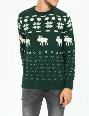 Pulover Supply Project, verde Verde