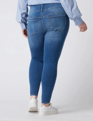 Blugi Only Carmakoma, albastru