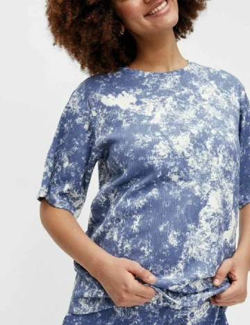 Tricou Mamalicious, albastru