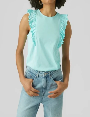 Maiou Vero Moda, albastru