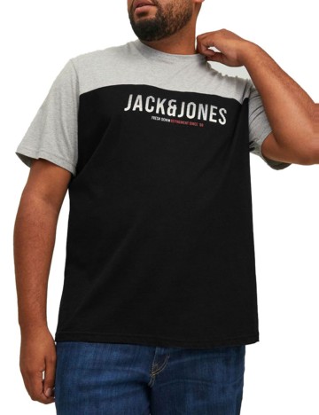 
						Tricou Plus Size Jack&Jones, negru