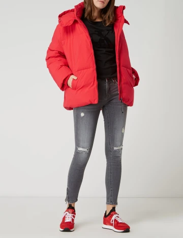 Geaca Calvin Klein Jeans, rosu Rosu