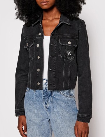 
						Jacheta Calvin Klein Jeans, negru
