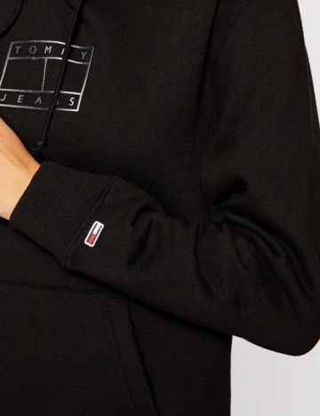 Hanorac Tommy Jeans, negru