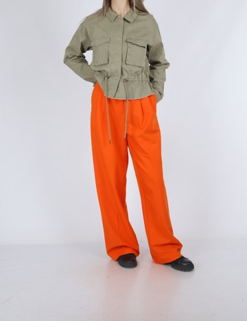 Pantaloni Vero Moda, portocaliu
