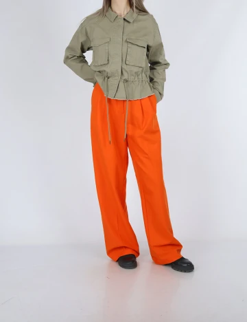 Pantaloni Vero Moda, portocaliu Portocaliu