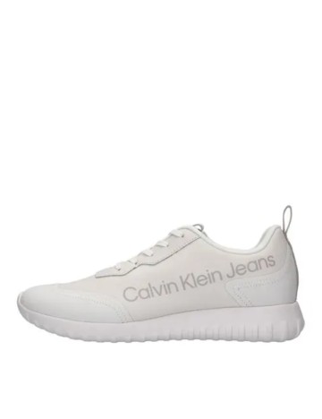 Adidasi Calvin Klein Jeans, alb