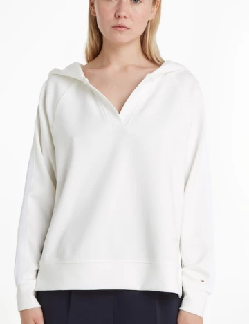 Hanorac Tommy Hilfiger, alb
