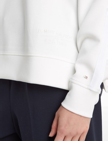 Hanorac Tommy Hilfiger, alb