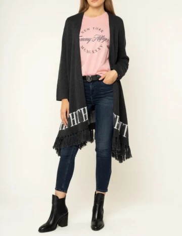 Cardigan Tommy Hilfiger, gri