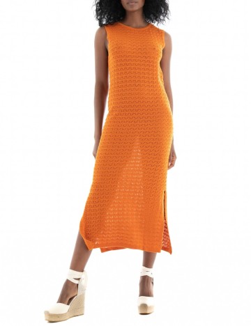 
						Rochie lunga Vero Moda, portocaliu