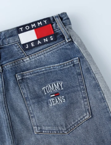 Fusta Tommy Jeans, albastru