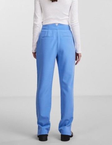 Pantaloni Pieces, albastru
