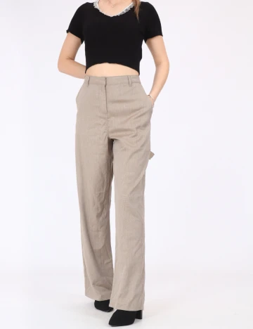Pantaloni Vero Moda, bej
