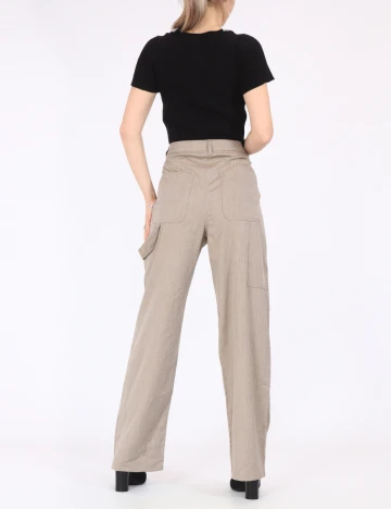 Pantaloni Vero Moda, bej