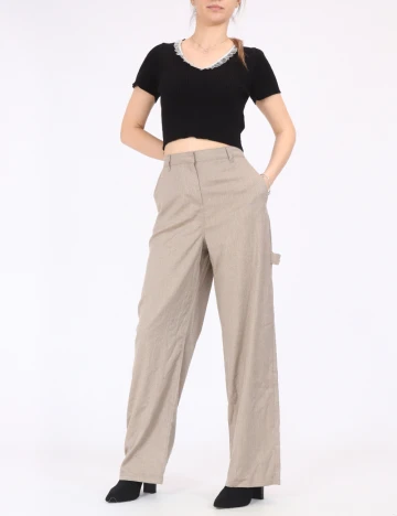 Pantaloni Vero Moda, bej