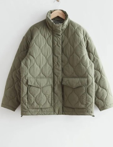 Geaca Oversize & other stories, verde