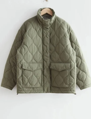 Geaca Oversize & other stories, verde