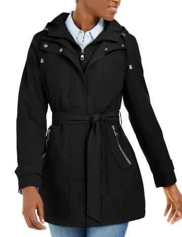 Trench Nautica, negru Negru