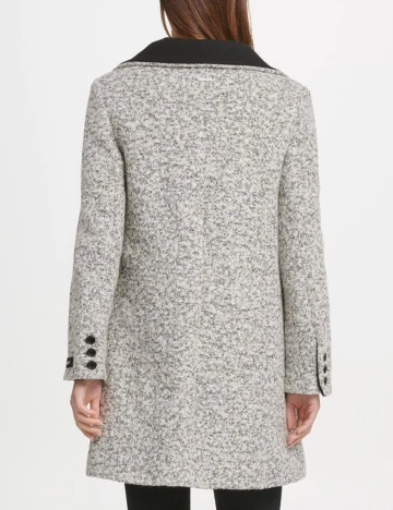 Palton DKNY, gri deschis Gri