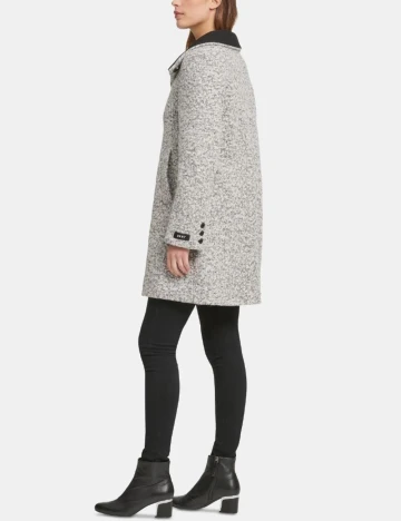 Palton DKNY, gri deschis Gri