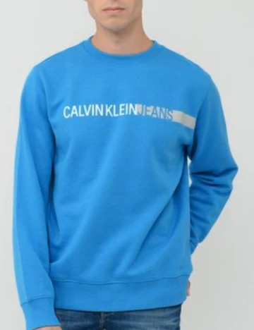 Bluza Calvin Klein Jeans, albastru