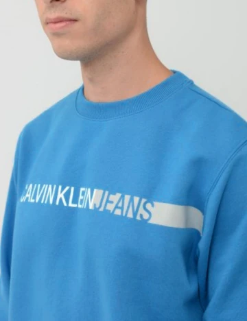 Bluza Calvin Klein Jeans, albastru