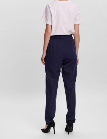 Pantaloni Vero Moda, bleumarin