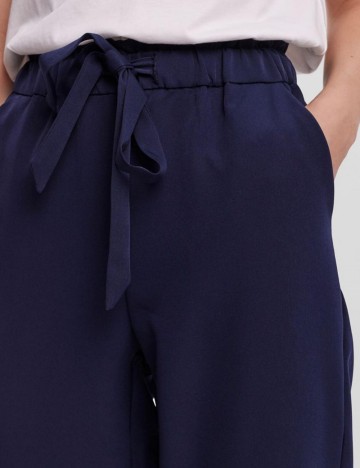 Pantaloni Vero Moda, bleumarin