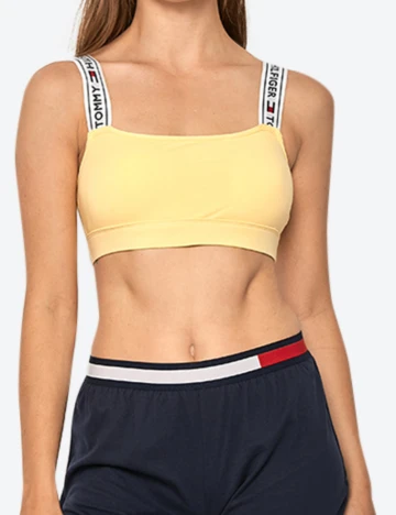 Bustiera Tommy Hilfiger, galben