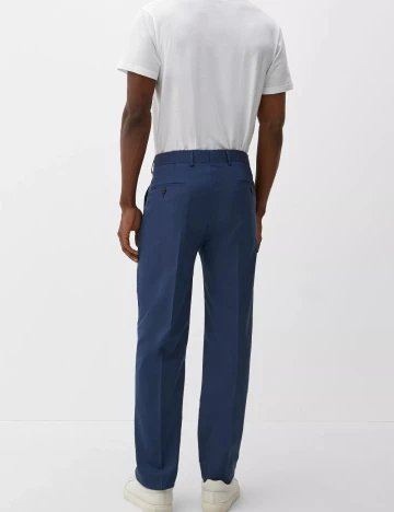 Pantaloni s.Oliver, bleumarin