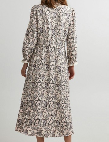 Rochie medie Atelier Reve, crem