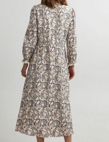 Rochie medie Atelier Reve, crem Crem