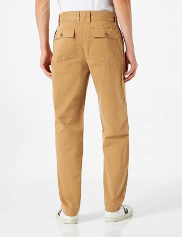 Pantaloni s.Oliver, maro deschis