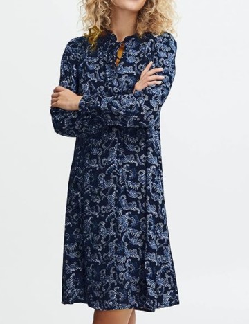 Rochie medie b.young, bleumarin