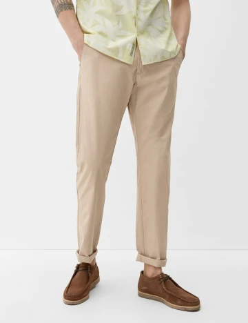 Pantaloni s.Oliver, crem