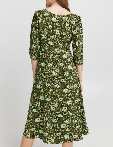 Rochie scurta Ichi, verde