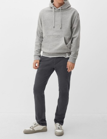 
						Pantaloni Q/S, gri petrol