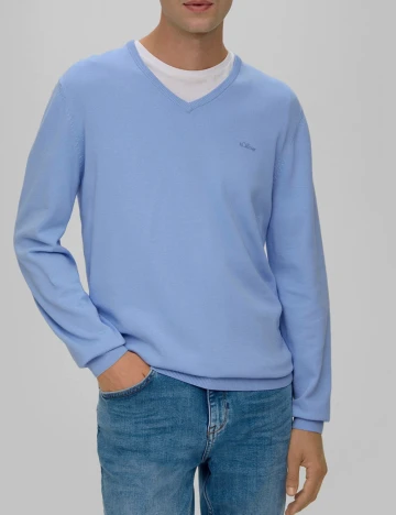 Bluza s.Oliver, bleu Albastru