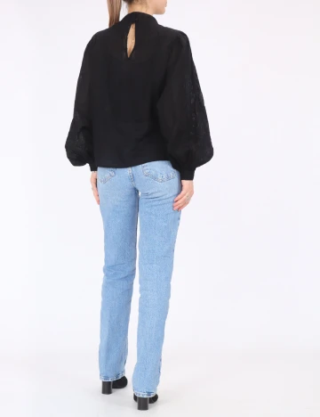 Bluza Q/S, negru Negru