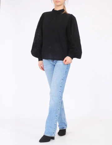 Bluza Q/S, negru Negru