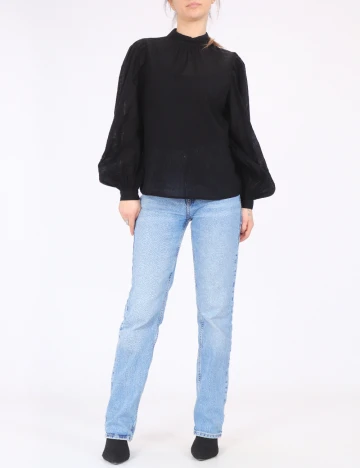 Bluza Q/S, negru Negru