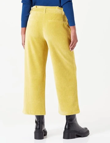 Pantaloni s.Oliver, galben